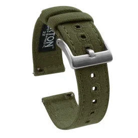 Amazfit Bip Army Green Canvas Watch Band