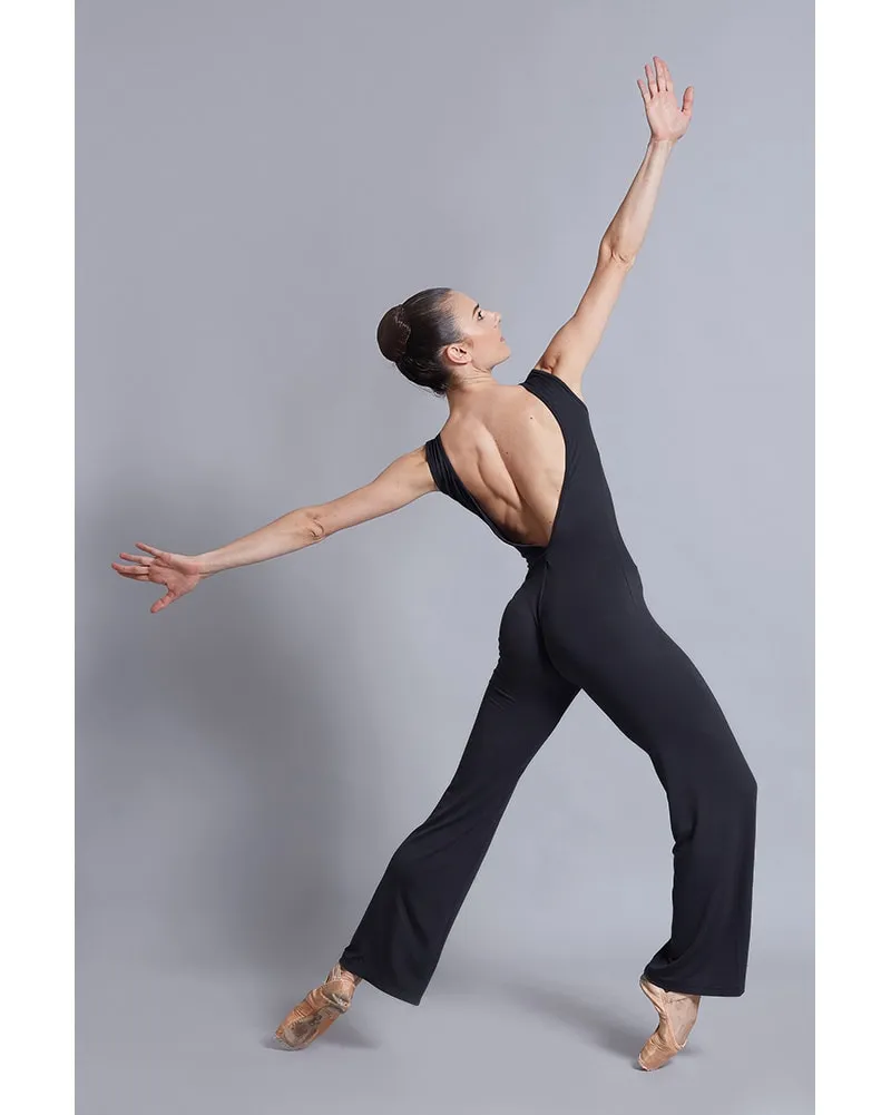 Ballet Rosa Yume Boat Neck Bamboo Knit Tank Unitard - Womens