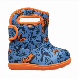 Bogs Baby II Cool Dino Rain Boot - Blue Multi