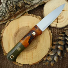 Classic: Ironwood Burl & Green Canvas