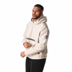 DALLAS COWBOYS CORDUROY HOODIE - CREAM