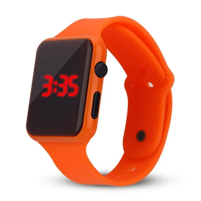 Fashionable LED Electronic Watch for Kids and Students