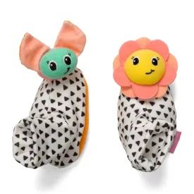 Foot Rattles™ - Flower & Lady Bug