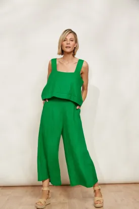 Halcyon Crop Pant (Emerald)