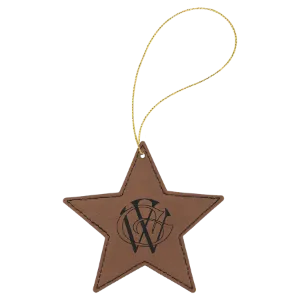 Leather Star Medallion