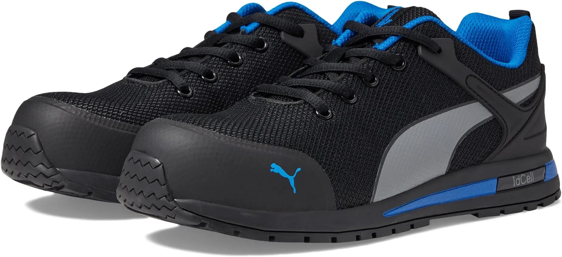 Levity Knit Low ASTM EH PUMA Sneakers, Black/Blue