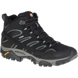 Merrell Men's Moab 2 Mid GTX Walking Boots - Black