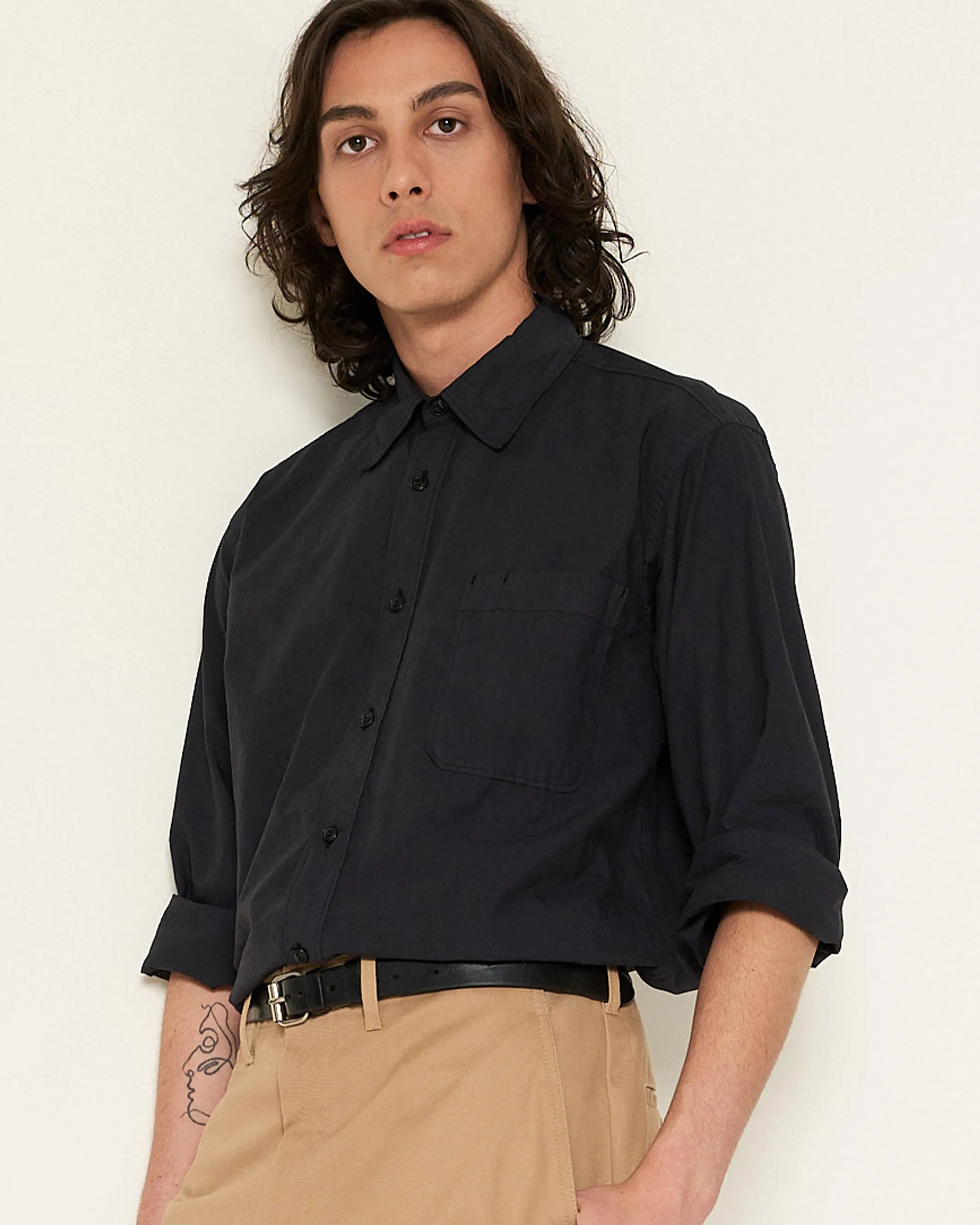 Organic Cotton Relaxed Shirt