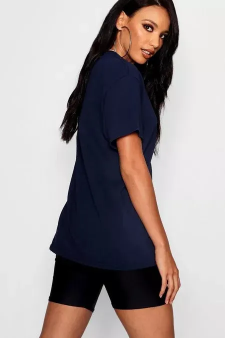 OVERSIZED TSHIRT-NAVY