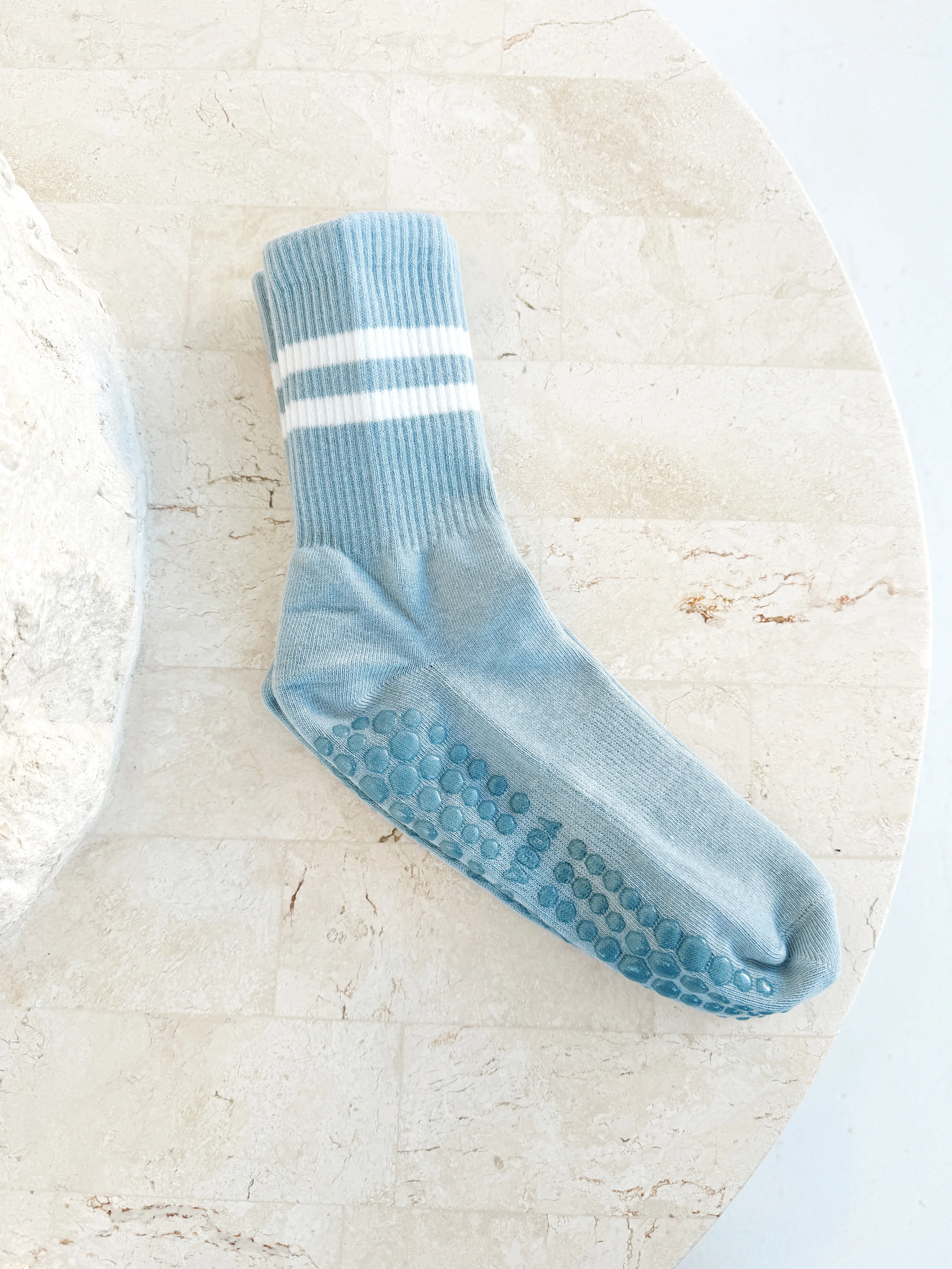 Pilates Socks - Blue