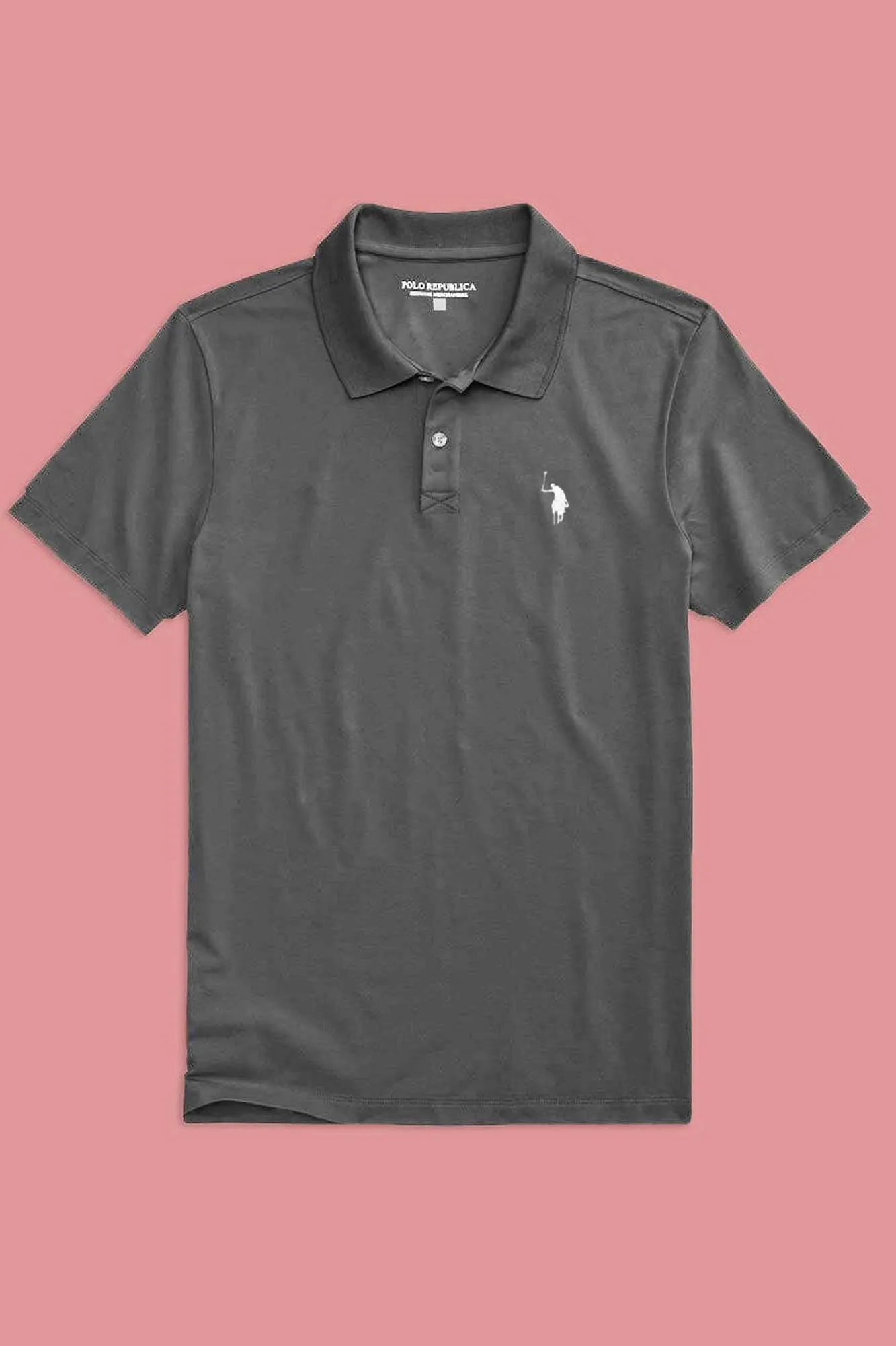 Polo Republica Men's Signature Pony Embroidered Short Sleeve Polo Shirt