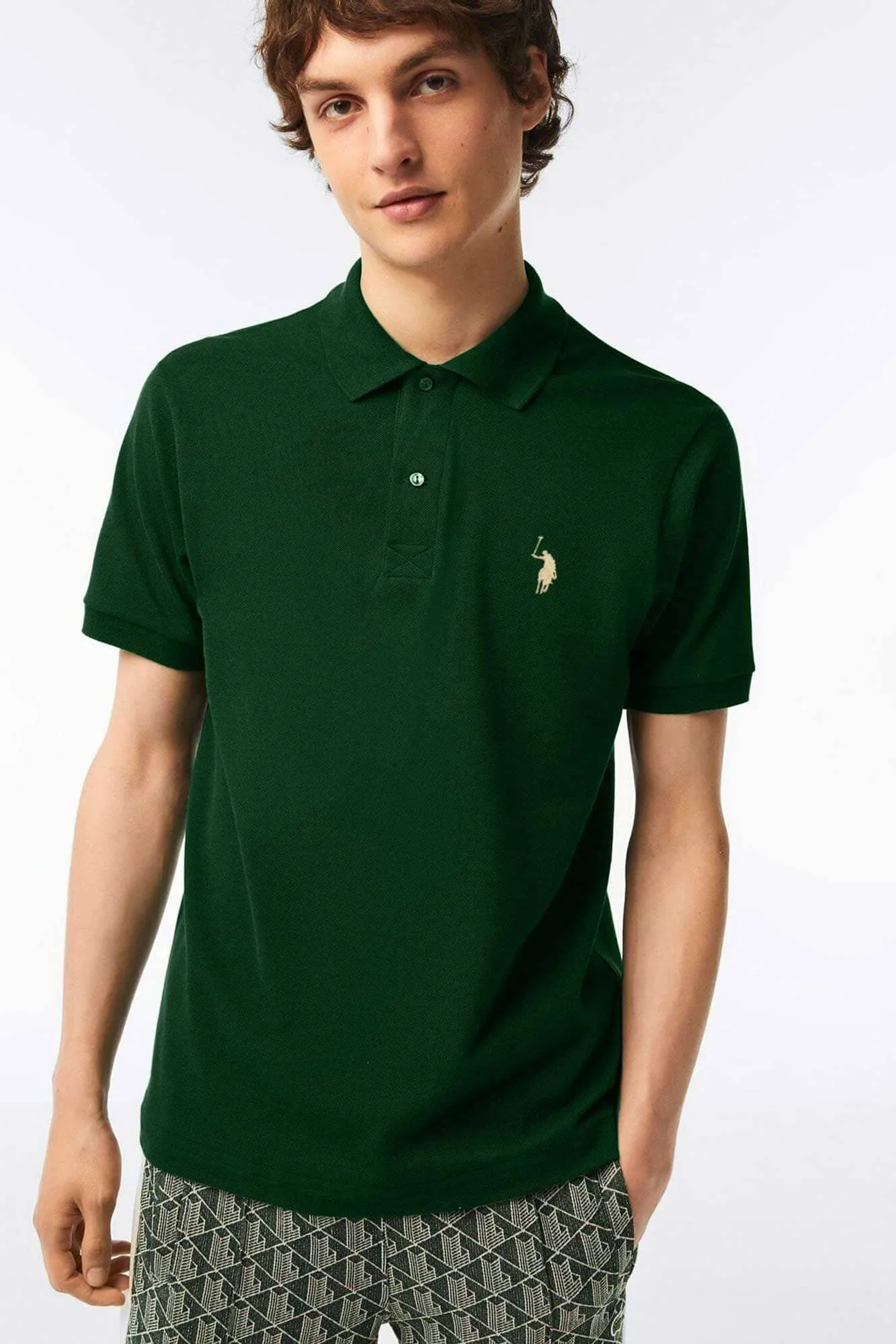 Polo Republica Men's Signature Pony Embroidered Short Sleeve Polo Shirt