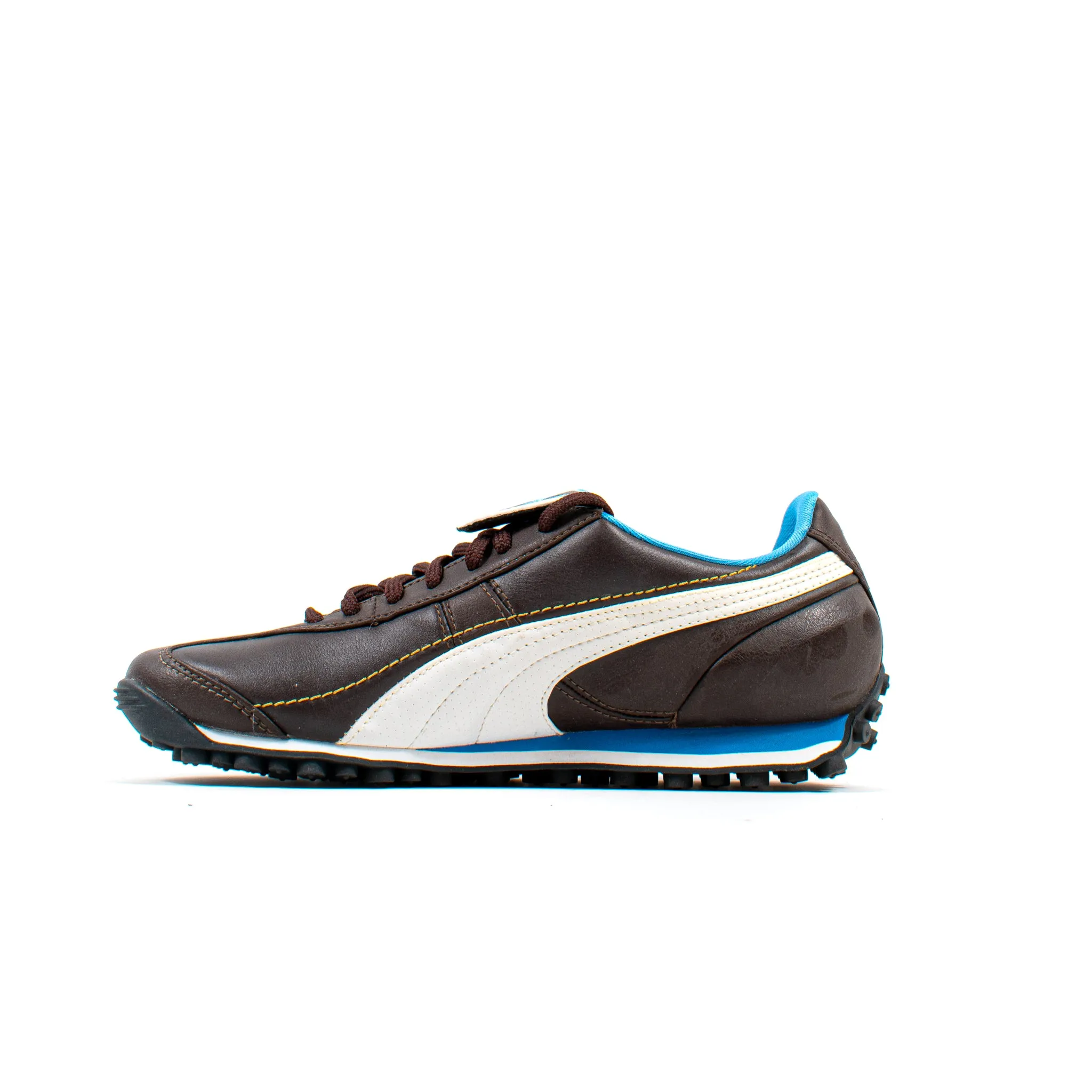 Puma King XL Italia Trainer Brown Blue Turf