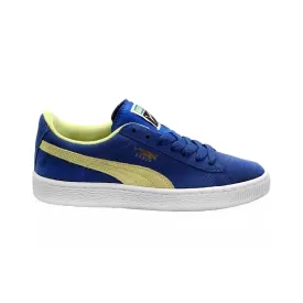 Puma - SUEDE Junior’s - BLUE-SUNNY LIME-GOLD