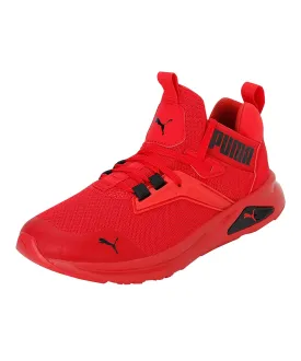 Puma Unisex-Kid Enzo 2 Refresh Jr High Risk Red-Black Sneaker - 5UK (38567701)