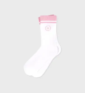 SRHWC Socks - White/Ballet