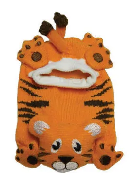 Tiger Baby Booties