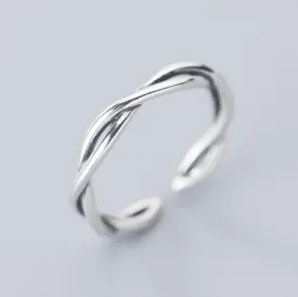 Toni | Adjustable Sterling Silver Ring