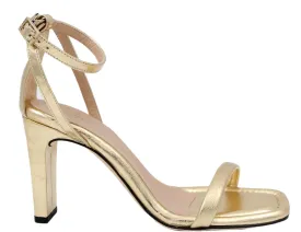 UNISA Gold Barely There Sandal