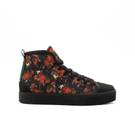 vegan bootie red roses PHO012